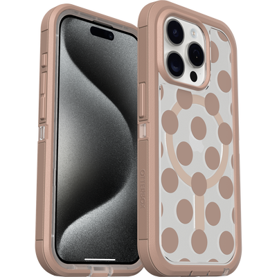 iPhone 15 Pro Defender Series XT Clear Case for MagSafe